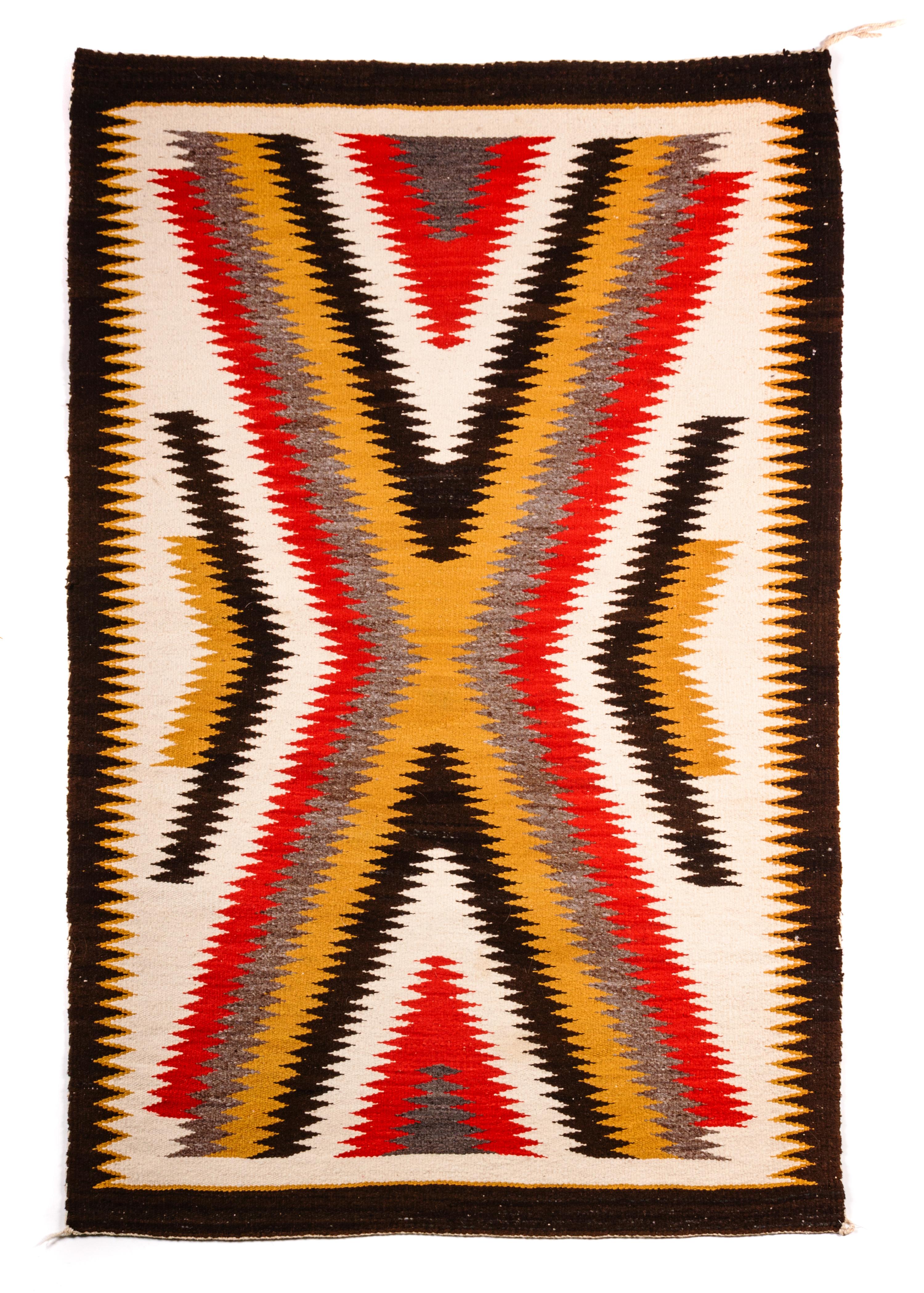 Group of Three Navajo Rugs