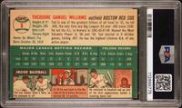A 1954 Topps Ted Williams Baseball Card No. 1 (PSA 4 VG-EX MC)