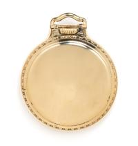 A Gold Filled Open Face 'Railroad Service' Pocket Watch, Hamilton, Circa 1921, 61.10 dwts.