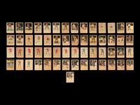 A Collection of Over 50 1951-52 Parkhurst Hockey Cards