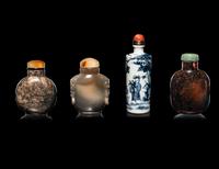 Four Chinese Snuff Bottles