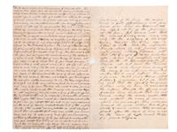 [SLAVERY & ABOLITION]. Manuscript trial speech given by M.B. King in defense of Skelt Greer, an enslaved man convicted of murder.