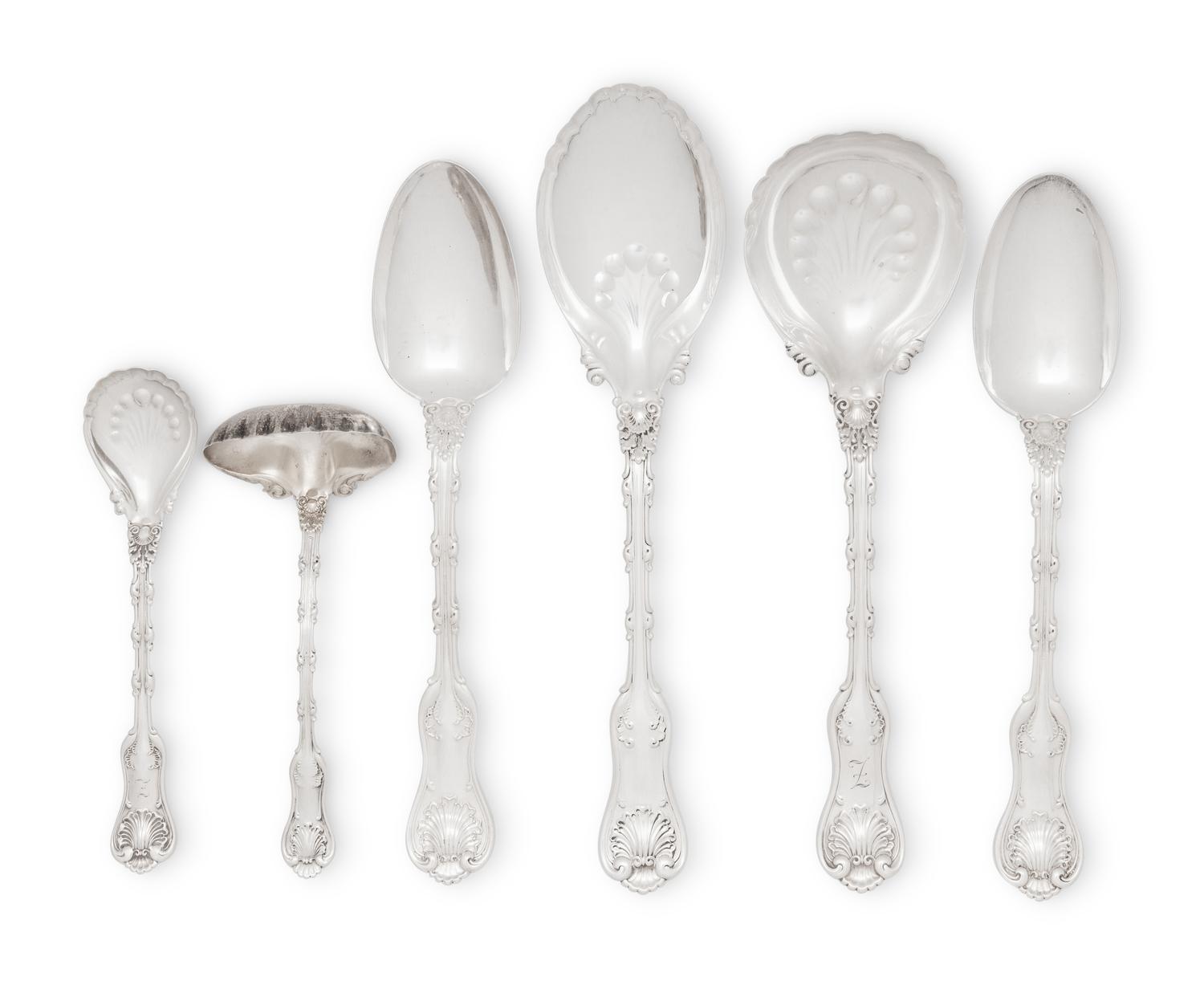 An American Silver Flatware Service