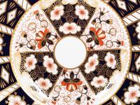 A Royal Crown Derby Traditional Imari Porcelain Dinner Service