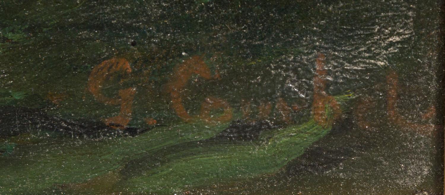 Attributed to Gustave Courbet, (French, 1819-1877), Hunt Scene
