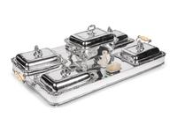 A Sheffield Silver-Plate Supper Service