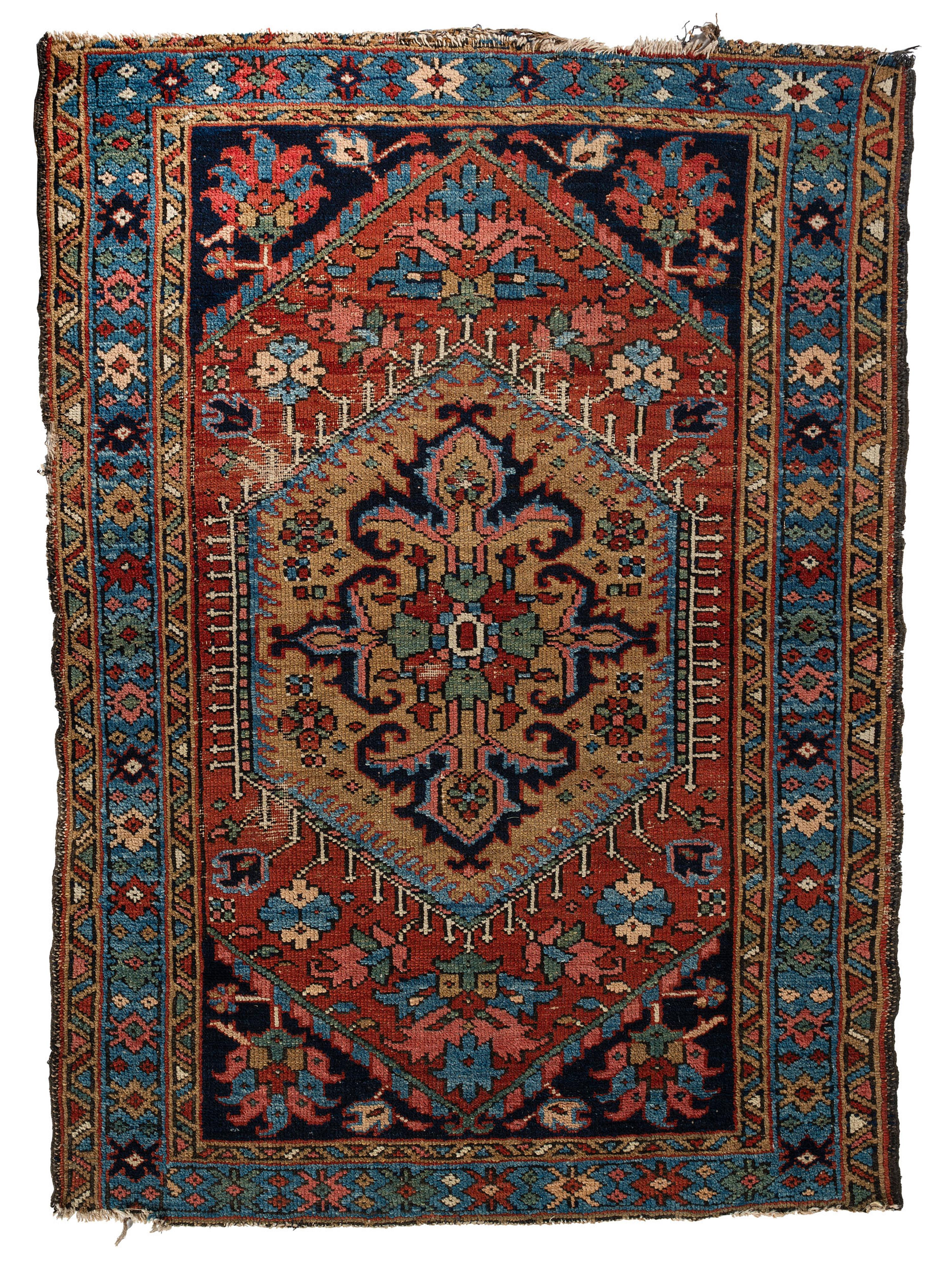 A Heriz Wool Rug