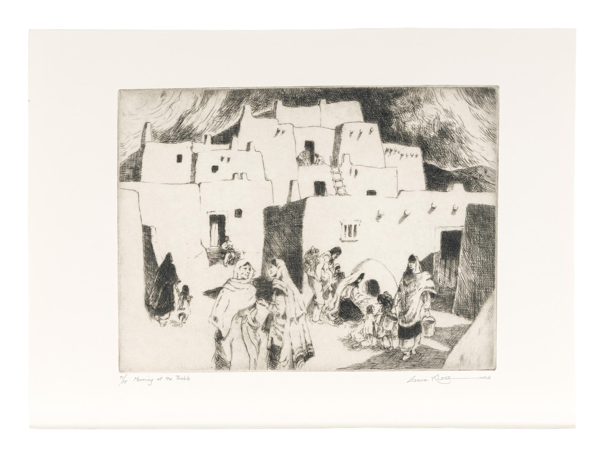 Morning at the Pueblo