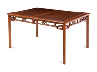 A Set of Chinese Huali Dining Table and Chairs