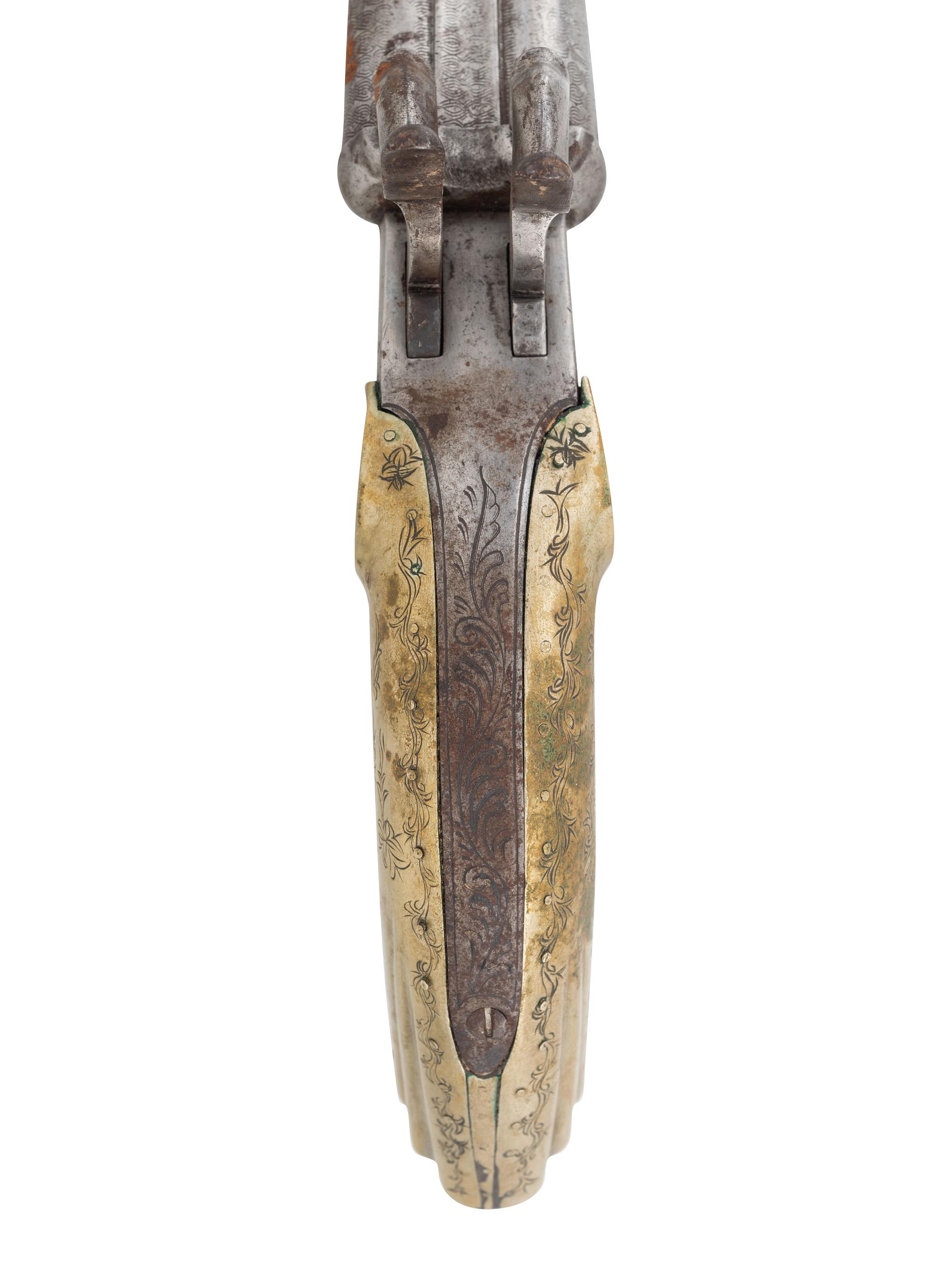 A Belgian Pistol and US M1905 Bayonet