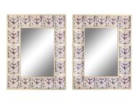 A Set of Four Branca Hand-Painted Mirrors