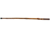 [CIVIL WAR]. Battle of Gettysburg " Round Top" burnished cane.