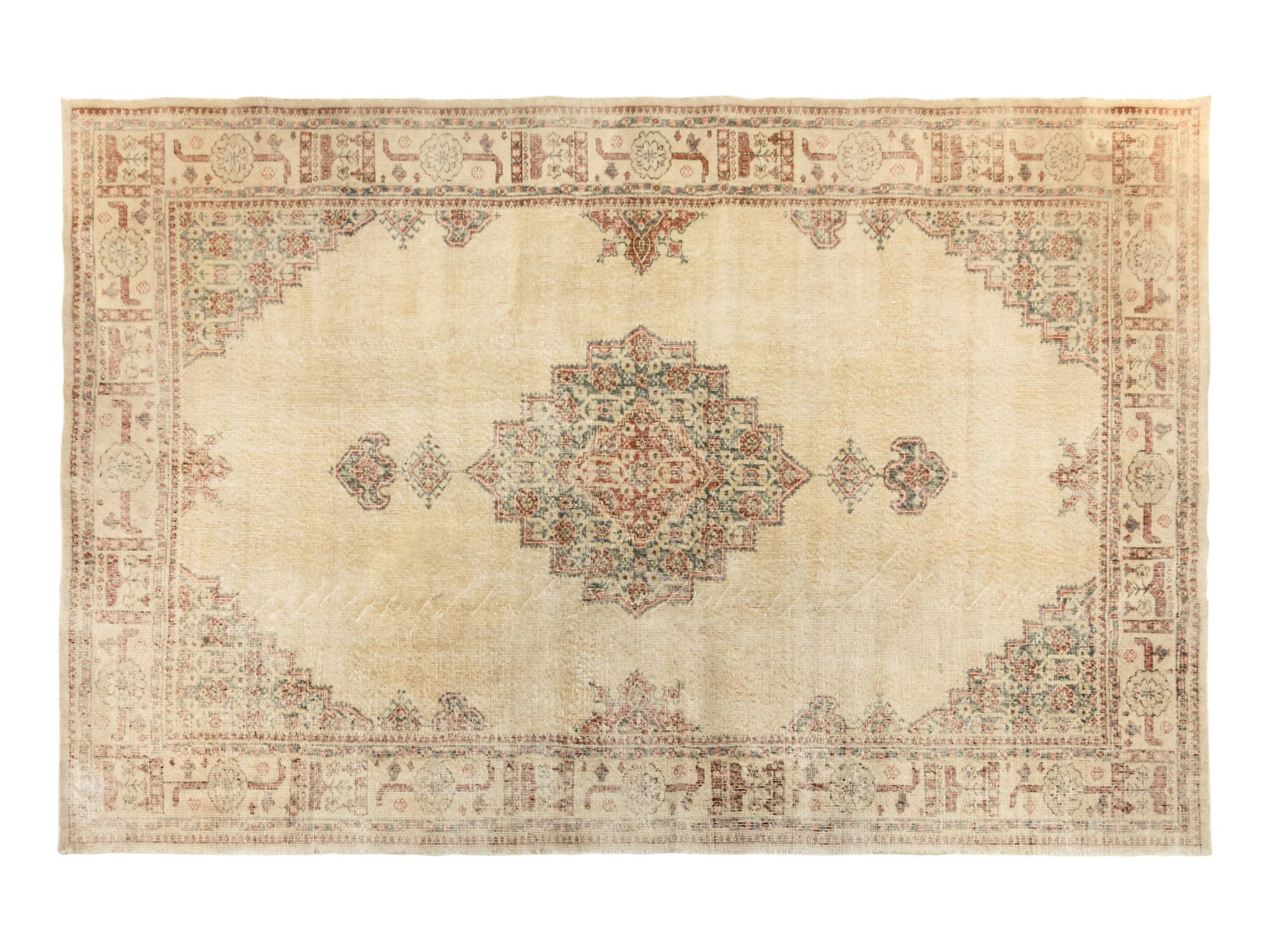 A Moroccan Style Flatweave Wool Rug