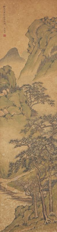 Three Chinese Paintings, 20th Century — 近代 山水圖三幅