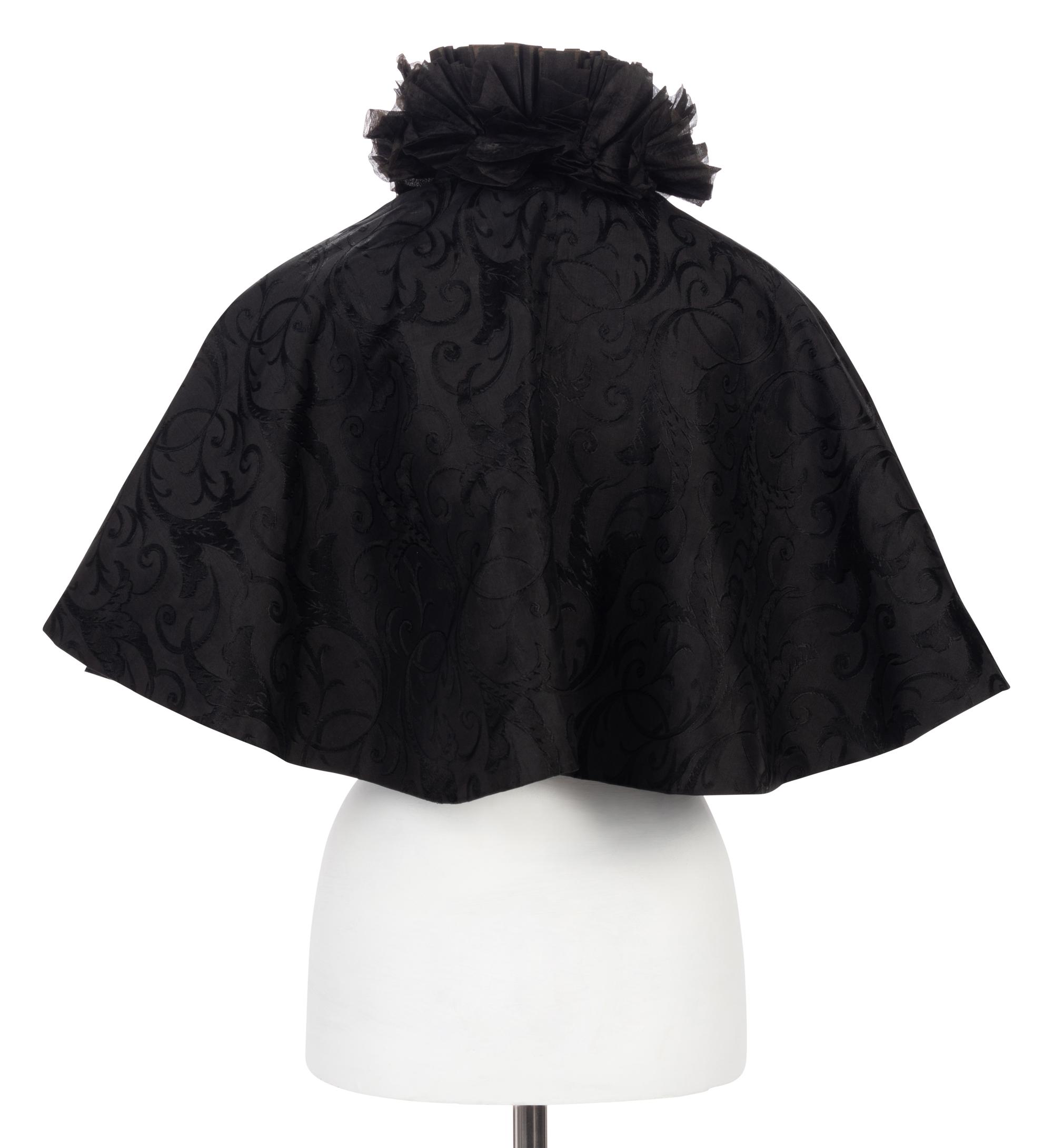 Collection of Four 19th Century Pieces; Three Capes & One Beaded Collar, 1880-1890s
