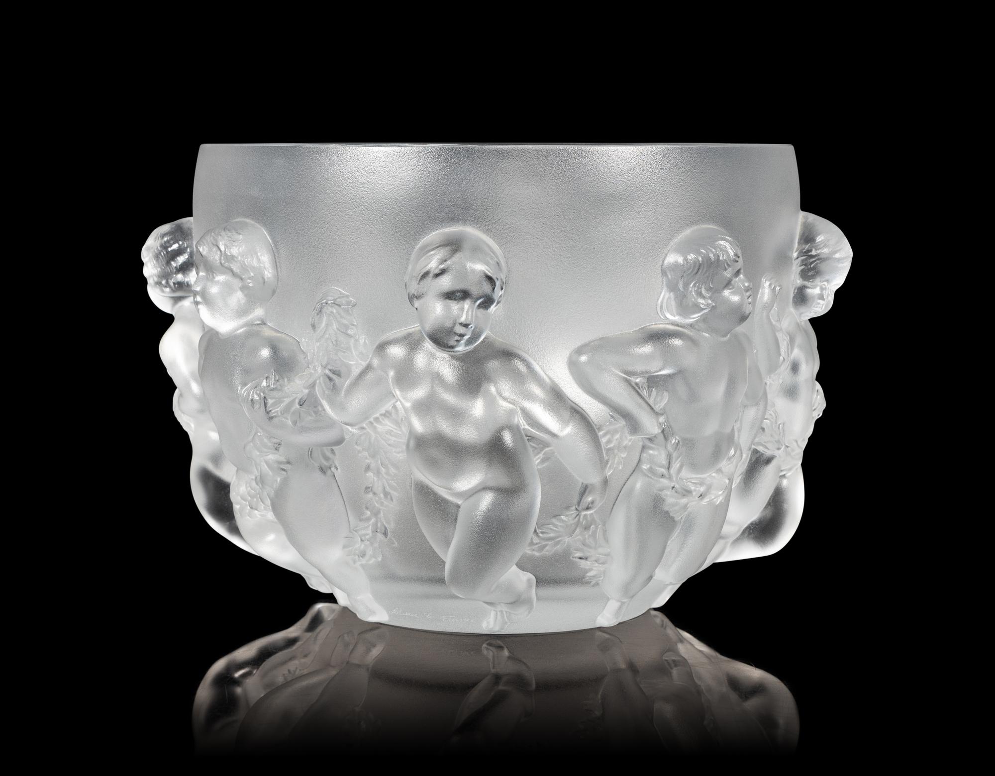 A Lalique Luxembourg Bowl