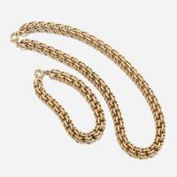 A Matching Cartier Necklace and Bracelet Set