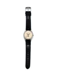 BUCHERER, VINTAGE, STAINLESS STEEL, TRIPLE DATE MOONPHASE WATCH