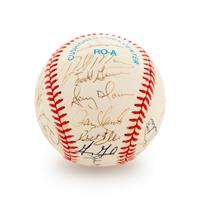 A Group of 19 Los Angeles Angels Signed Baseballs,
