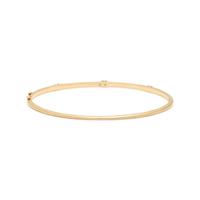 ANNA SHEFFIELD, YELLOW GOLD AND DIAMOND 'CELESTINE' BANGLE BRACELET