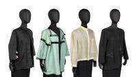 Four Geoffrey Beene Items: Three Jackets & One Top, 1990s