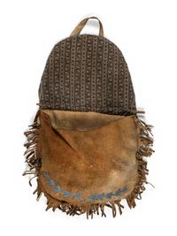 Great Lakes Beaded Moose Hide Bag
