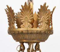 A Pair of Empire Style Seven-Light Chandeliers