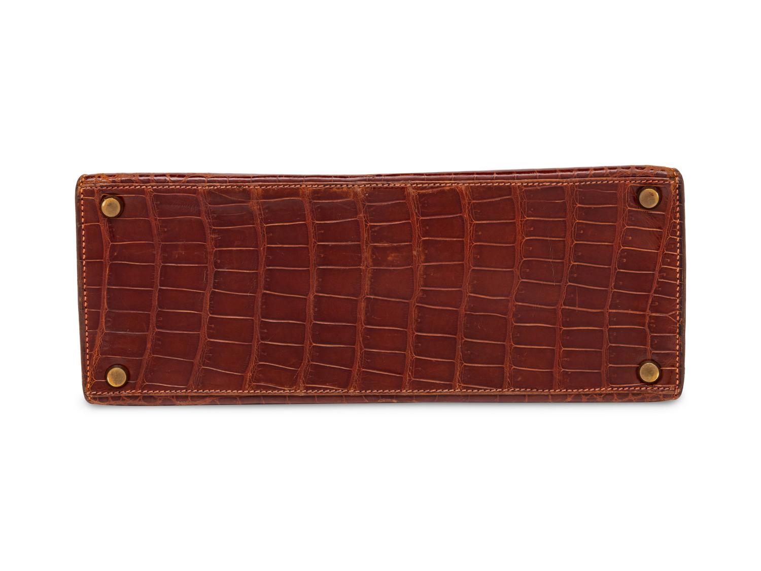 HERMÈS, CROCODILE KELLY 28