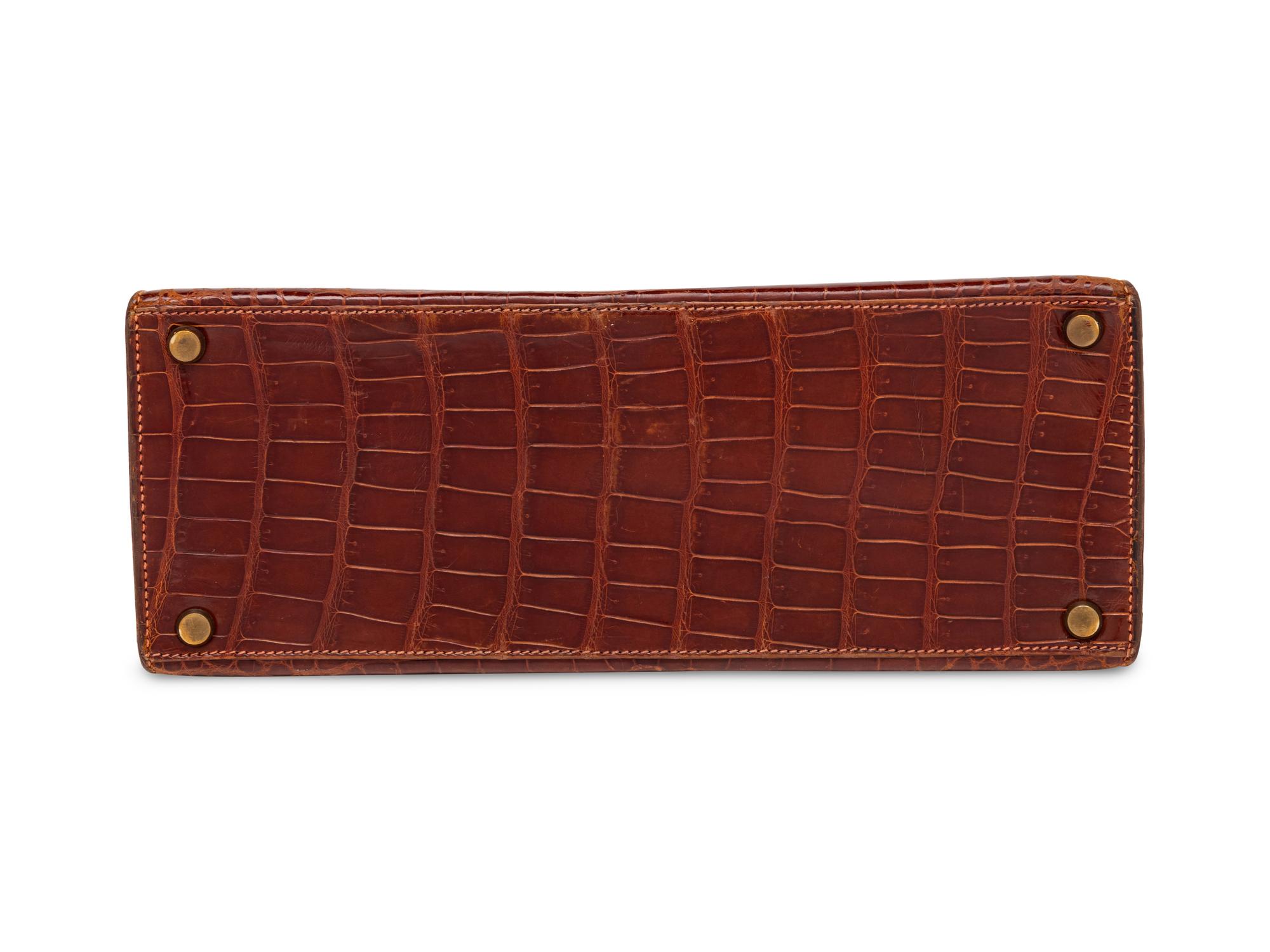 HERMÈS, CROCODILE KELLY 28