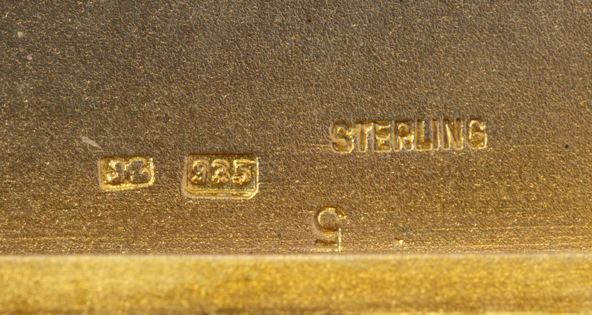 A Continental Silver and Guilloche Enamel "Egyptian" Cigarette Case