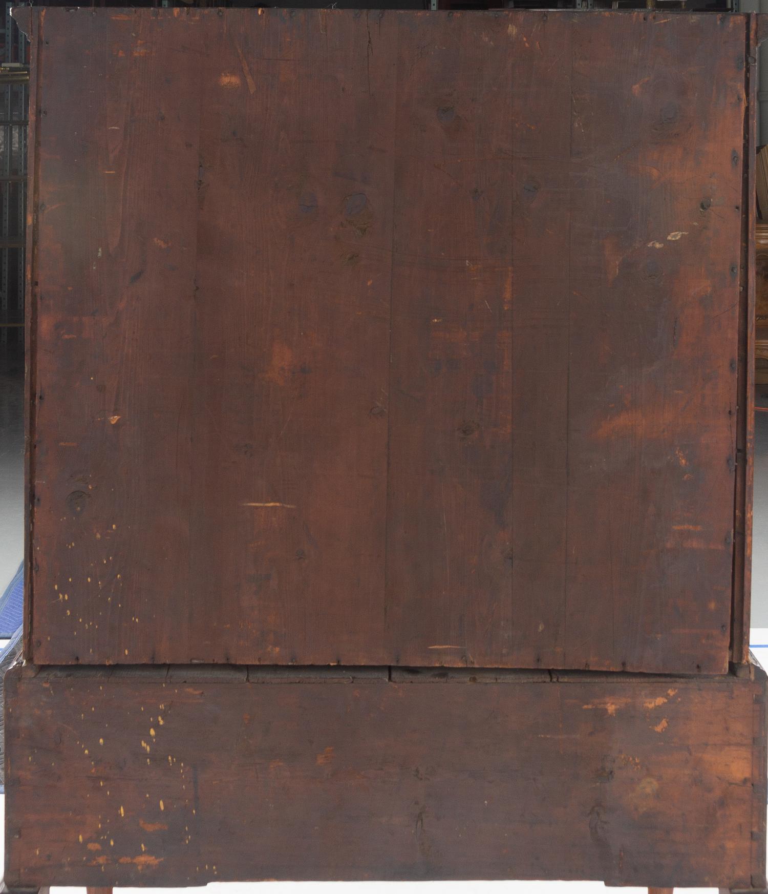 A George II Walnut High Chest
