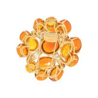 SEAMAN SCHEPPS, FIRE OPAL AND DIAMOND 'BUBBLE' BROOCH