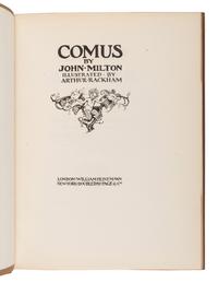 [RACKHAM, Arthur (1867-1939), illustrator]. MILTON, John (1608-1674). Comus . London and New York: William Heinemann and Doubleday, Page & Co., 1921.