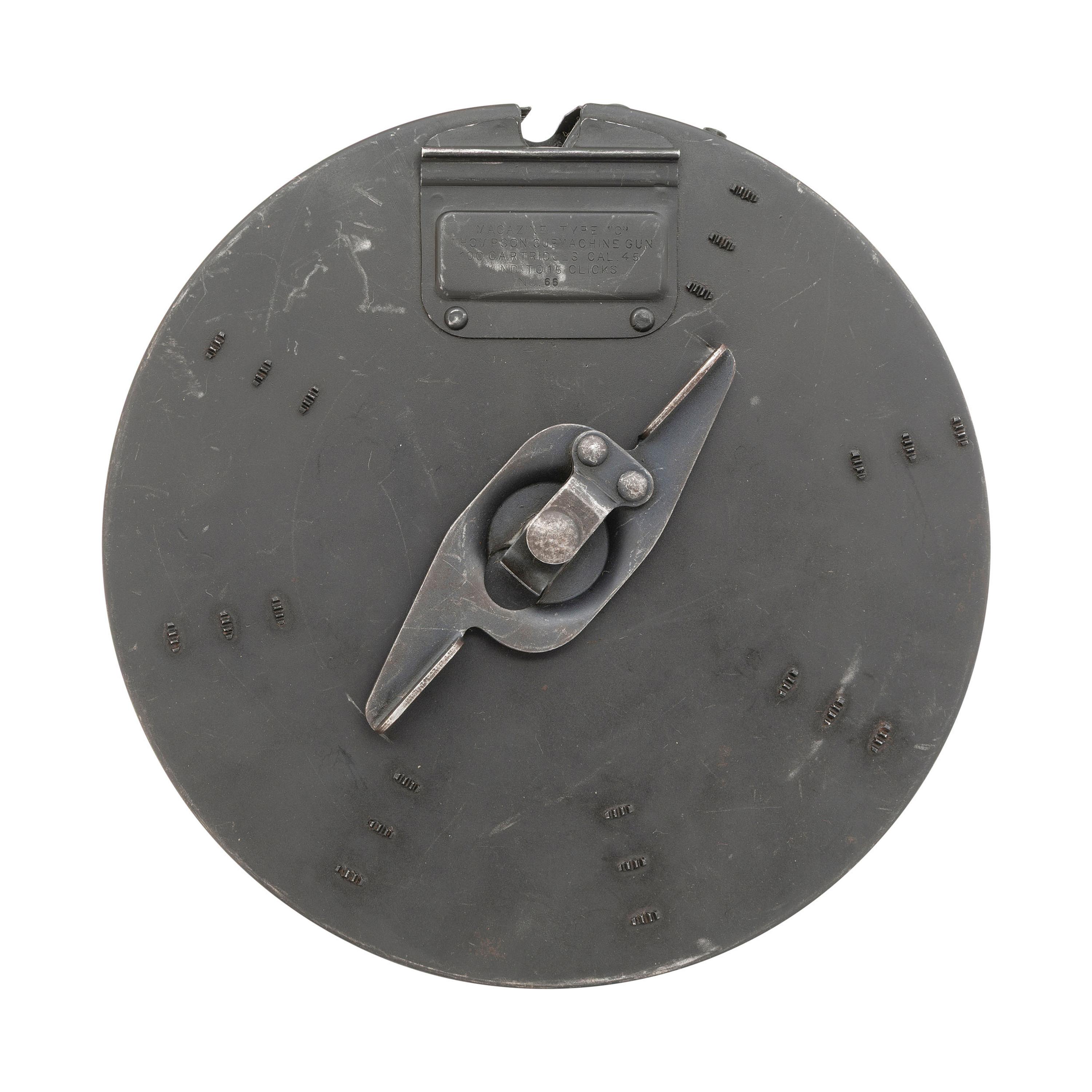 Rare Number Matching Thompson 100 Round "C" Drum Magazine