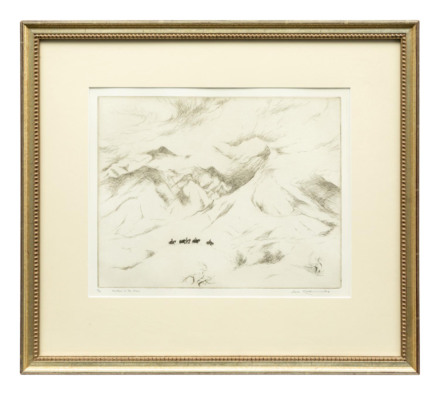 Hunters in the Snow (1st State), edition 23/50