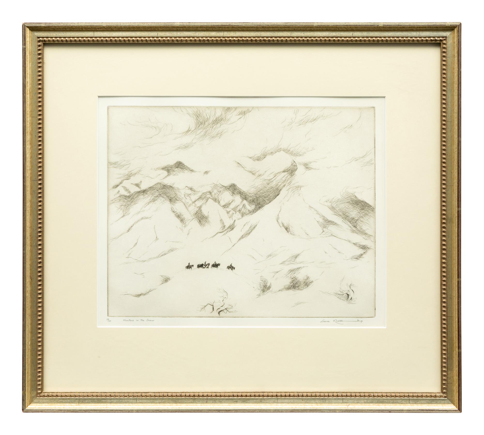 Hunters in the Snow (1st State), edition 23/50