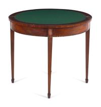 A George III Mahogany Flip-Top Table