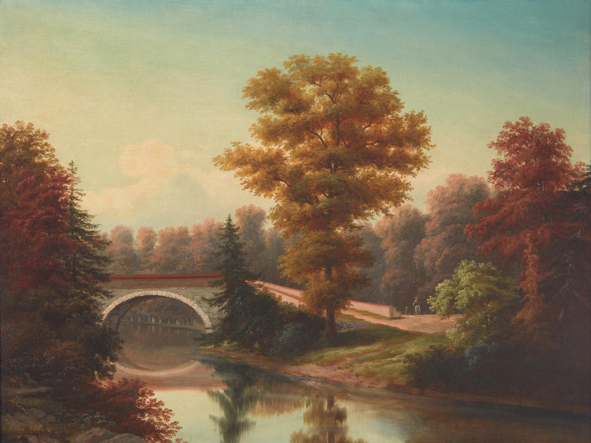 The Red Bridge on the Wissahickon