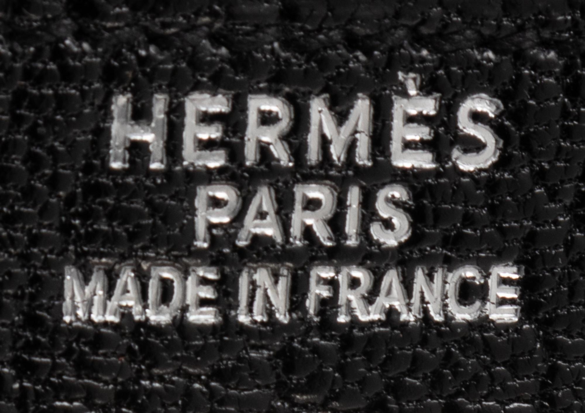 Hermès Black Leather 35cm Kelly Bag, 2001