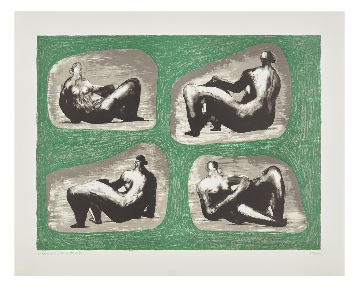 Four Reclining Figures: Caves , 1974