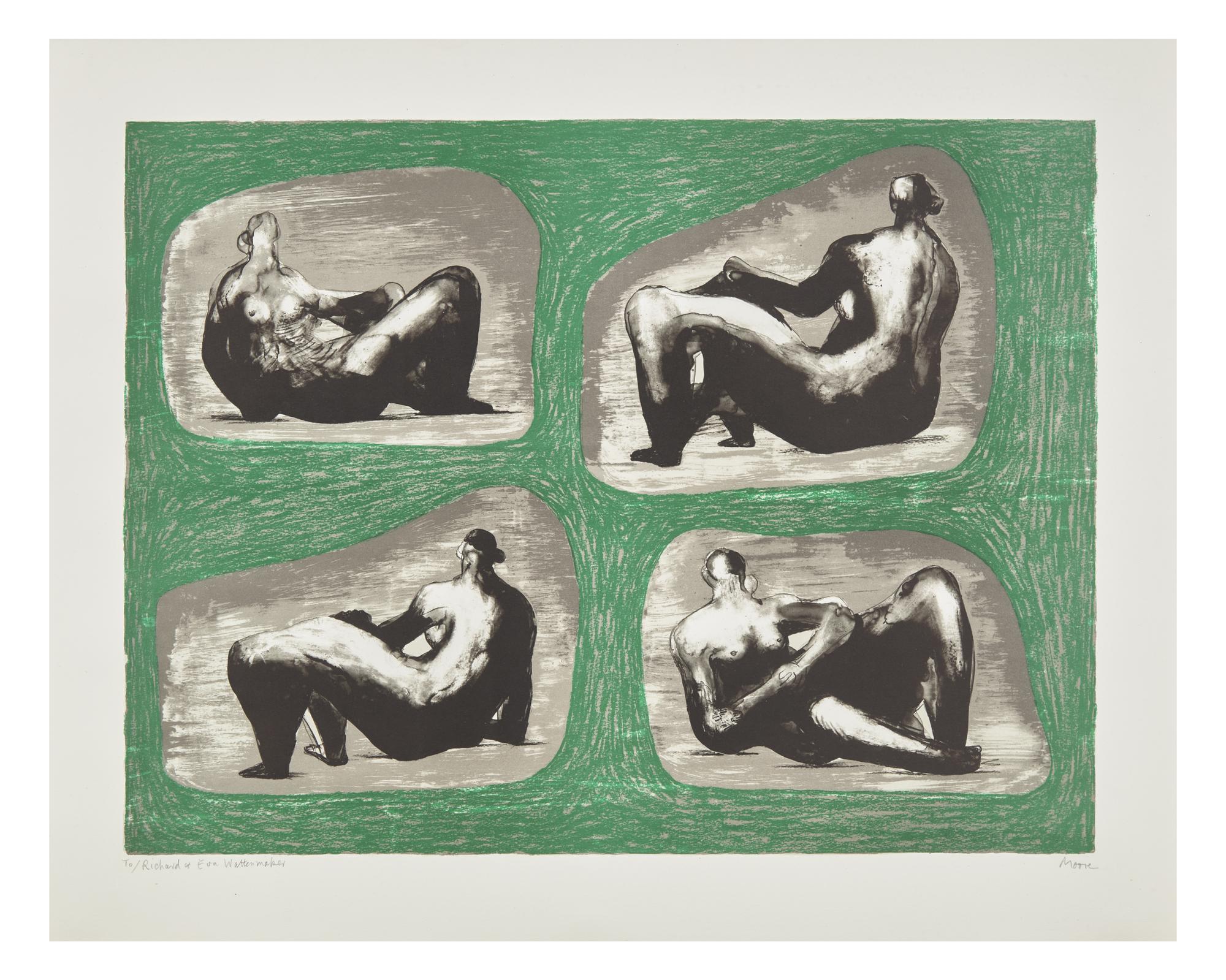 Four Reclining Figures: Caves , 1974