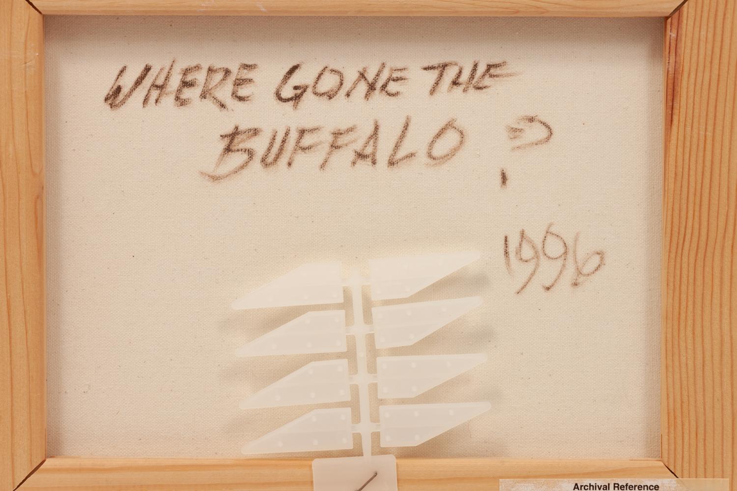 Where Gone the Buffalo?