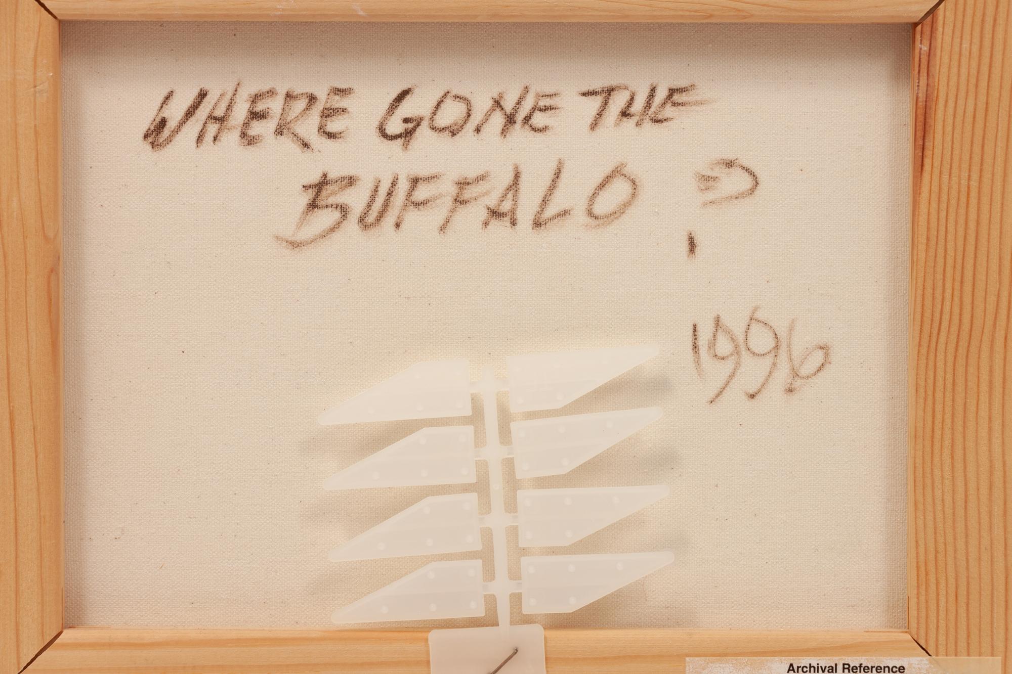 Where Gone the Buffalo?