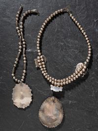 Navajo or Zuni Mosaic Inlay Necklaces and Pendants