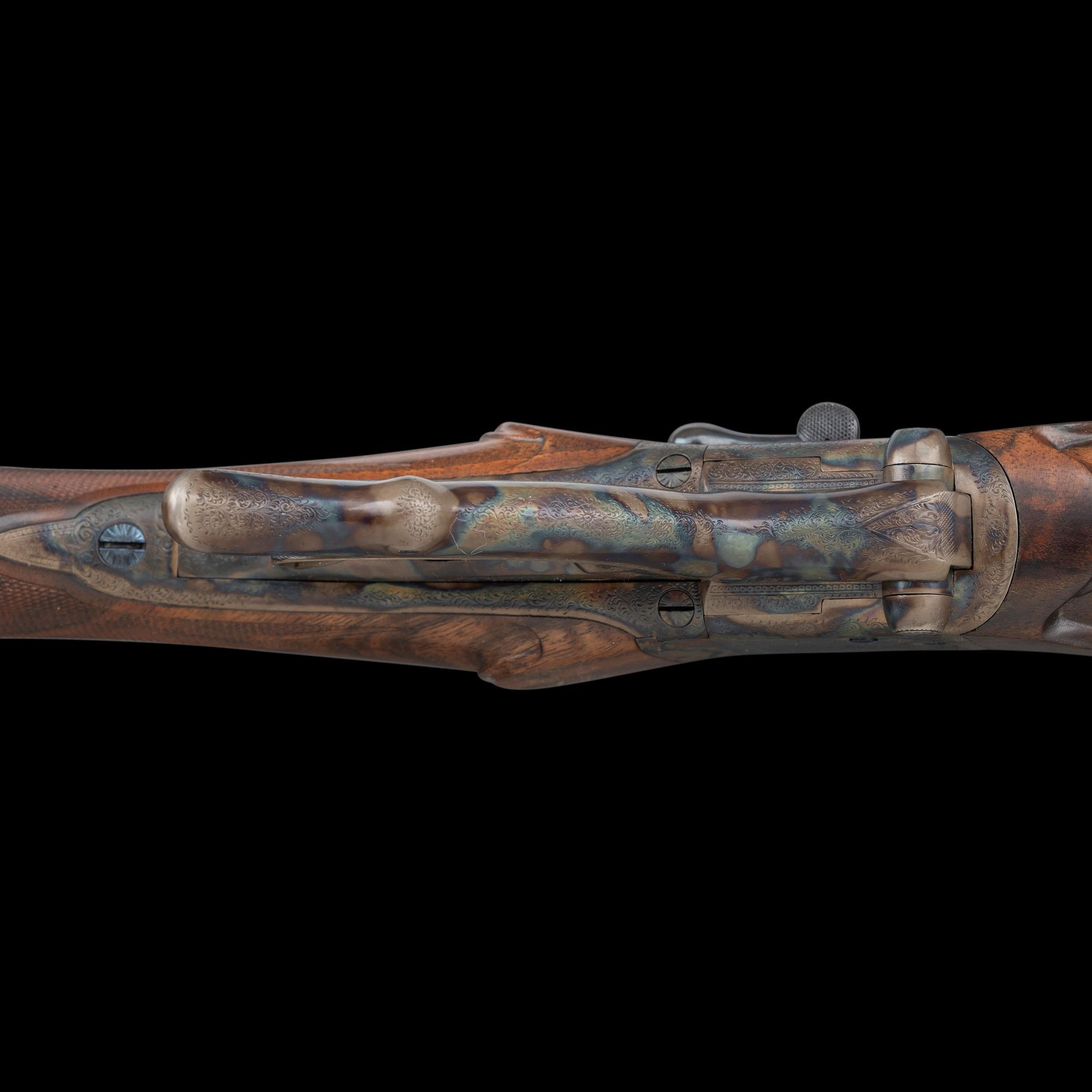 *George Gibbs Number 1 Farquharson Action Rifle in 7x57mmR Rebuilt by Stephen Heilmann and Darwin Hensley