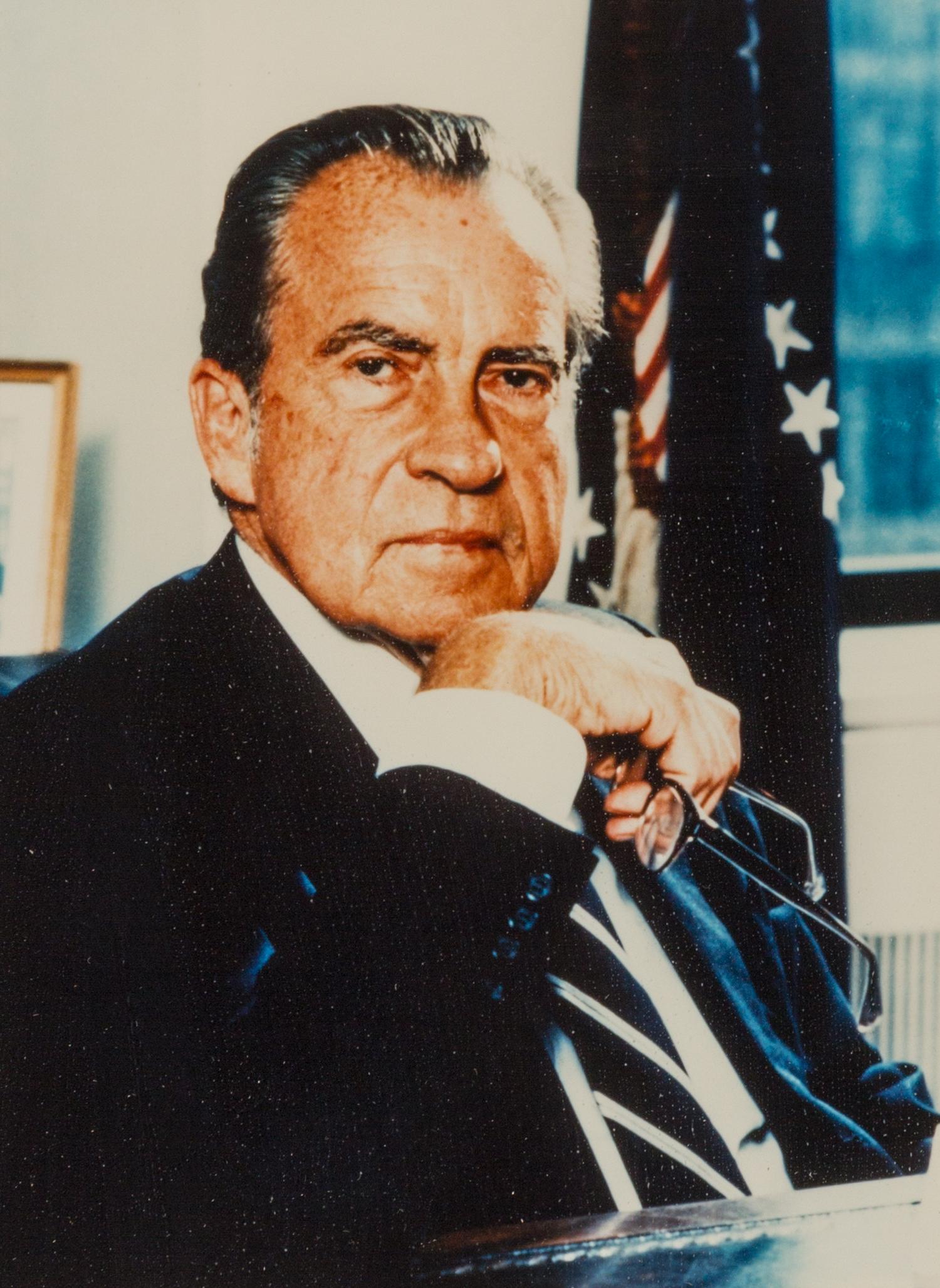 NIXON, Richard (1913-1994). Autograph letter signed ("Dick Nixon"), to James Crosby. New York, 16 November 1981.