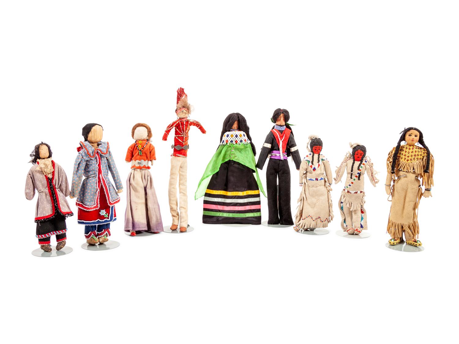 Collection of Native Dolls