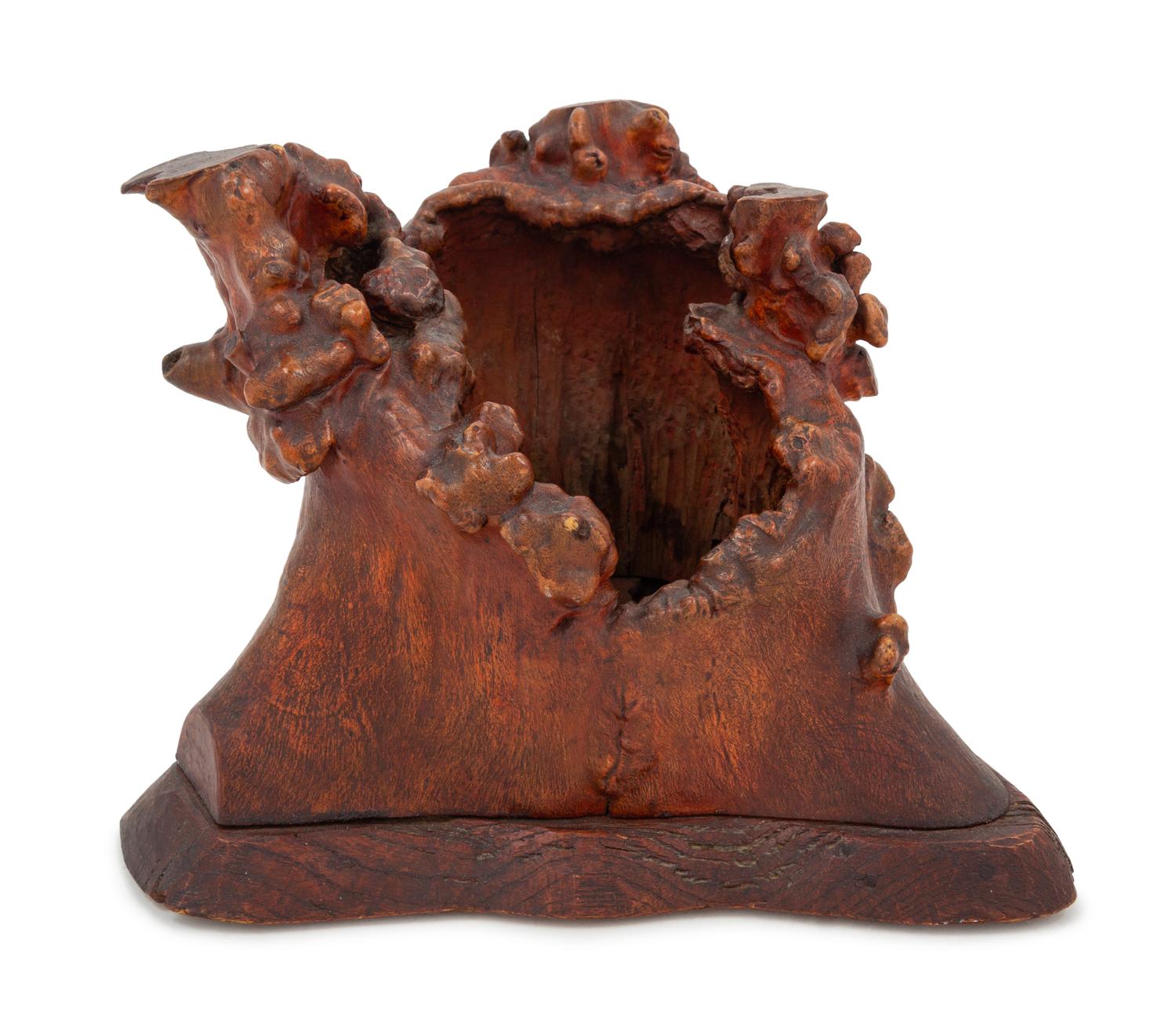 A Japanese Root Vase