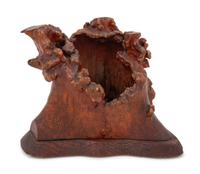 A Japanese Root Vase