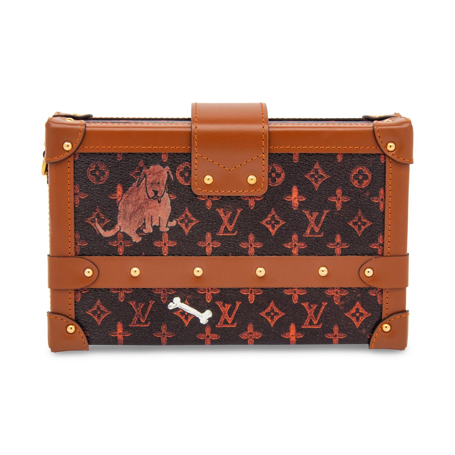 LOUIS VUITTON, 'CATOGRAM' PETITE MALLE BAG